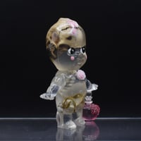 Image 7 of 3 inch Glow in the Dark Uterus Rose Oneill X Guilia Tofana Collection Pink Poison Double Cast