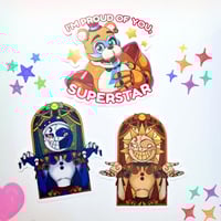 Image 2 of FNAF and Digital Circus (Stickers)