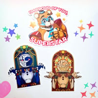 Image 2 of FNAF and Digital Circus (Stickers)