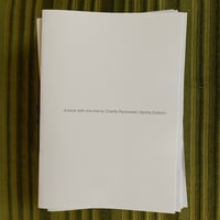 A book with one line