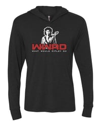 Image 1 of WWRD - Nuke the Entire Site Charcoal Long-Sleeved Tech Hoodie