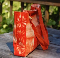 Image 2 of Shibori Tangerine Tote 