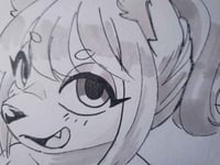 Image 4 of Sketch Page - Physical Piece - Warm Gray Alcohol Marker Testing