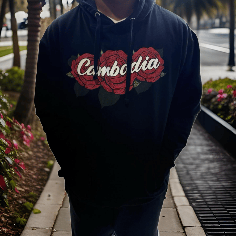 Image of Cambodia Roses Hoodie