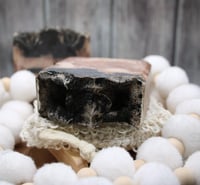 Image 1 of Charcoal Vanilla Artisan Soap