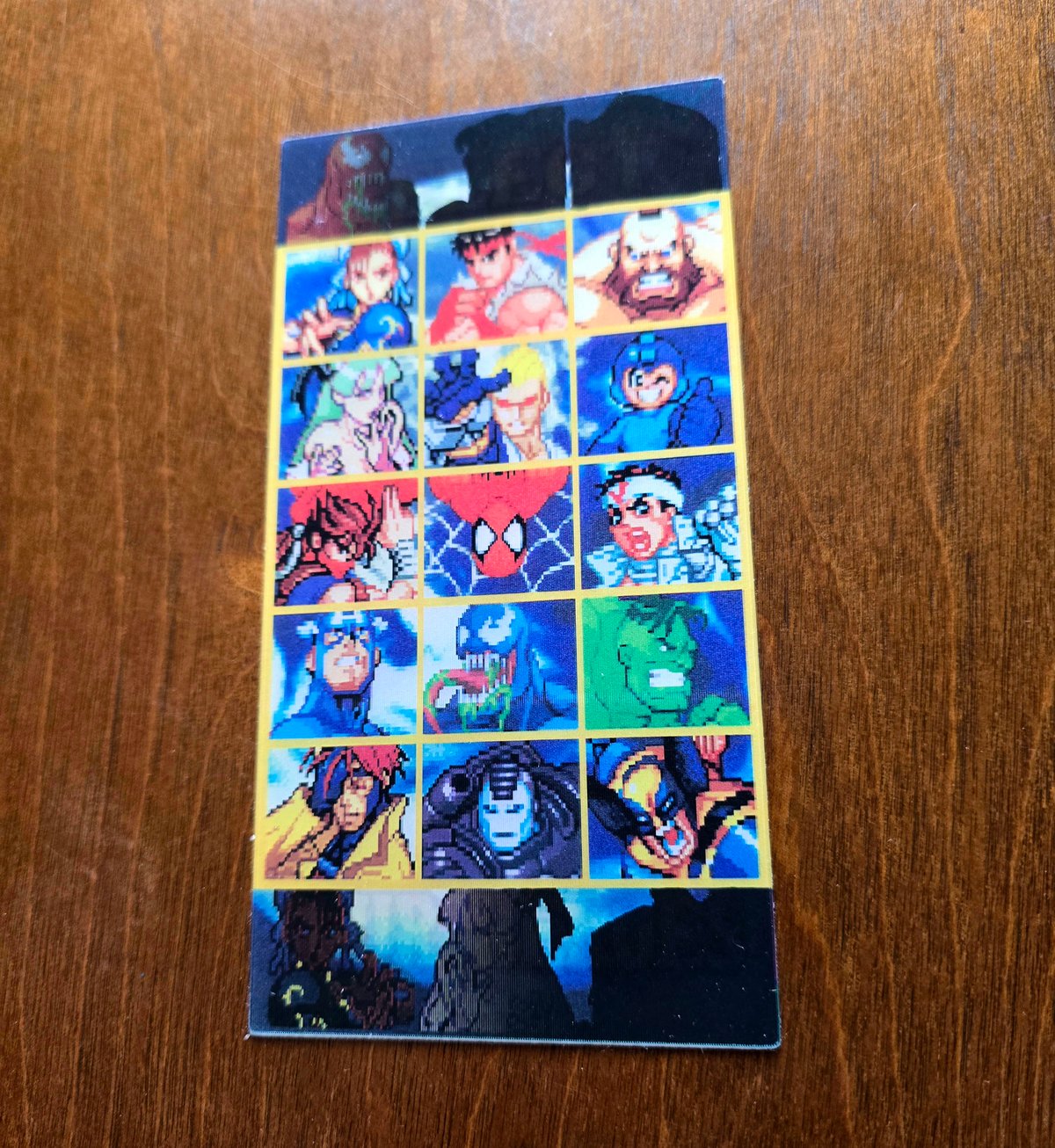 Image of MvC Fighting Collection Stickers