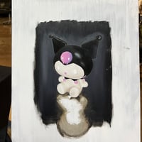 Image 2 of Kuromi Oil Painting🖤