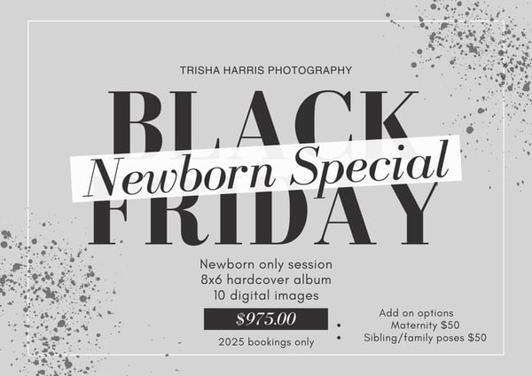 Image of Black Friday 2024 NEWBORN Special