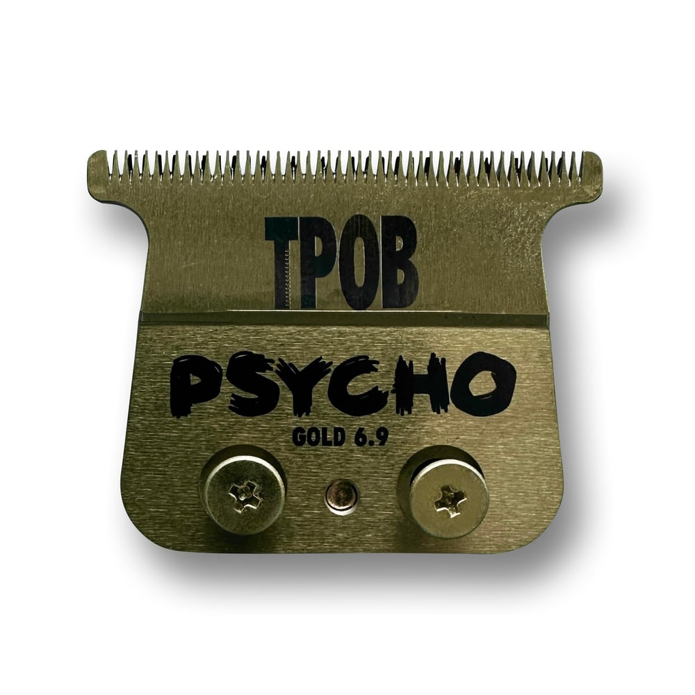 Image of (3 Week Delivery) TPOB Gold PSYCHO TRIMMER BLADE