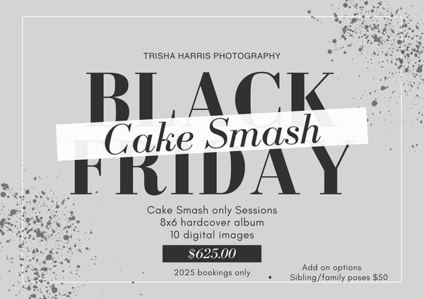 Image of Black Friday CAKE SMASH Special!