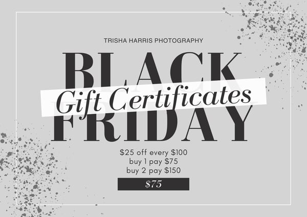 Image of Black Friday GIFT CERTIFICATES