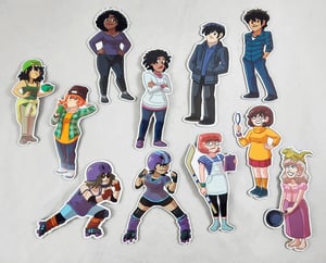 Image of Dumbing of Age Character magnet set of 11 (Book 12)