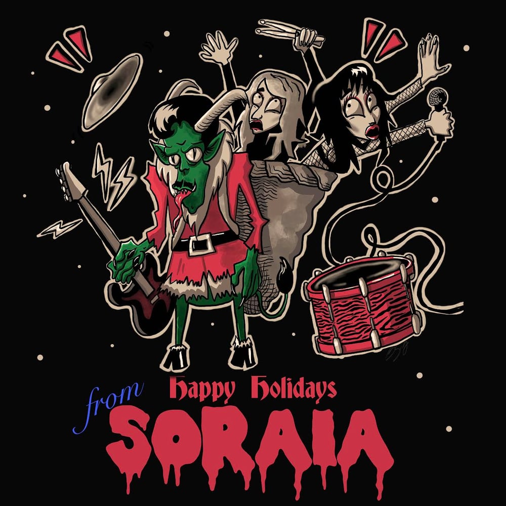 Image of TRAMPUS KRAMPUS HOLIDAY TEES ( Only XL + 2XL left!) 