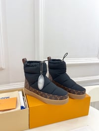 Image 1 of LV Ankle Puffy Boots