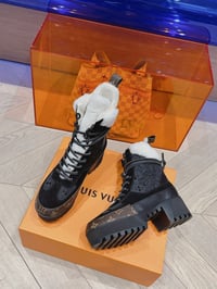 Image 6 of LV Wool Ankle Boots