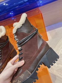 Image 7 of LV Wool Ankle Boots