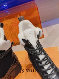 Image 10 of LV Wool Ankle Boots