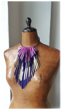 Image 3 of CROW SMALL Necklace - Purple Rain