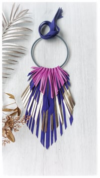 Image 1 of CROW SMALL Necklace - Purple Rain