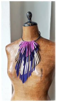 Image 4 of CROW SMALL Necklace - Purple Rain