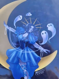 Image 2 of GHOST WITCH - Holographic Art Print