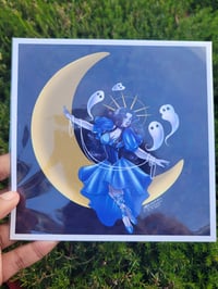 Image 1 of GHOST WITCH - Holographic Art Print