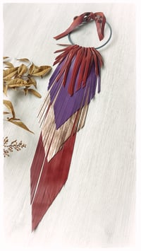 Image 3 of CROW KING necklace - Touch of Purple