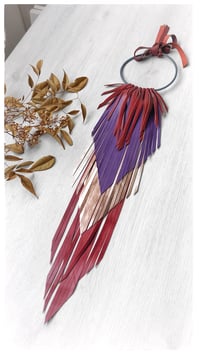 Image 7 of CROW KING necklace - Touch of Purple