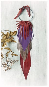 Image 1 of CROW KING necklace - Touch of Purple