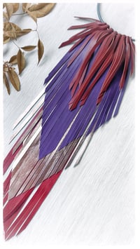 Image 4 of CROW KING necklace - Touch of Purple