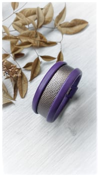 Image 5 of ESSENTIAL SMALL Bangles - Different Purple