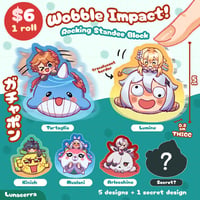 Image 1 of GACHA Wobble Impact! Acrylic Block