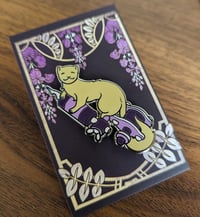 Image 1 of Ferret Tattoo Machine Pin