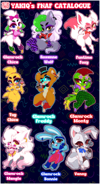 Five Nights at Freddy's Charms