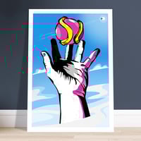 Image 1 of Hand Of God V2 • GAA Hurling Pop Art Print