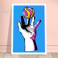 Image 1 of Hand Of God • GAA Hurling Pop Art Print