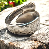 Image 5 of Vintage Stieff Sterling Silver Spoon Ring - size L