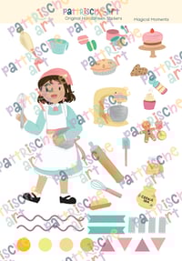 Bake My Day Pia Sticker Sheet