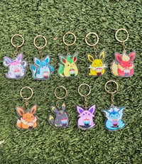 Image 1 of Charms | Eeveelution Boba Party