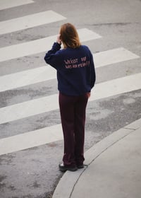 "Weisst du was ich mein?" Pullover by peng!