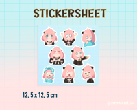 Anya Reactions | Stickersheet