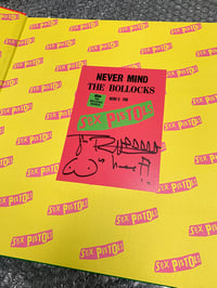 Image 2 of   SEX PISTOLS — HAND SIGNED by Johnny Rotten (JOHN LYDON) —  The Bollocks Diaries