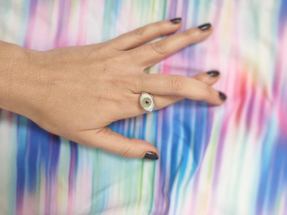 Image of Anillo de ojo verde 