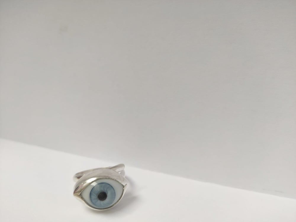 Image of Anillo ojo azul 