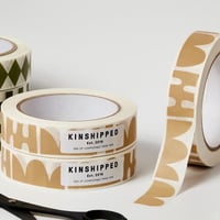 Image 1 of kinshipped paper tape - taupe