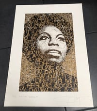 Image 1 of NINA SIMONE - GOLD VERSION - ARTIST PROOF 2/3