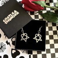 Image 2 of VIV - Heart Earrings