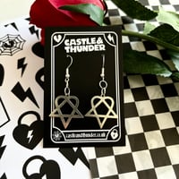 Image 3 of VIV - Heart Earrings