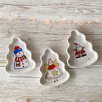 Image 5 of Handmade Ceramic Christmas Tree Fairy Dish