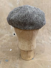 Image 4 of RRL WOOL HERRINGBONE NEWSBOY CAP